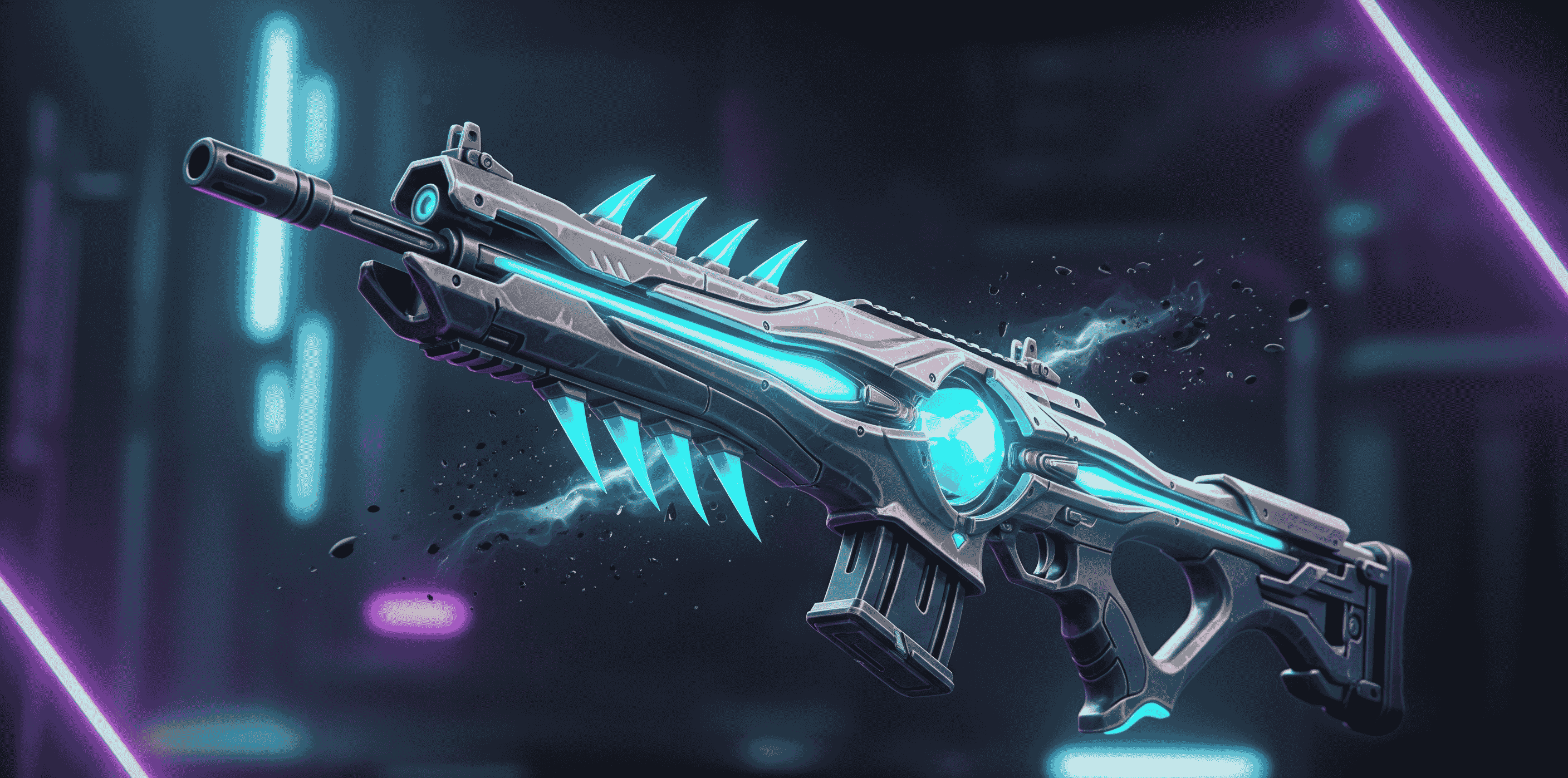 The Araxys Vandal skin in Valorant